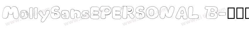 MollySansEPERSONAL B字体转换